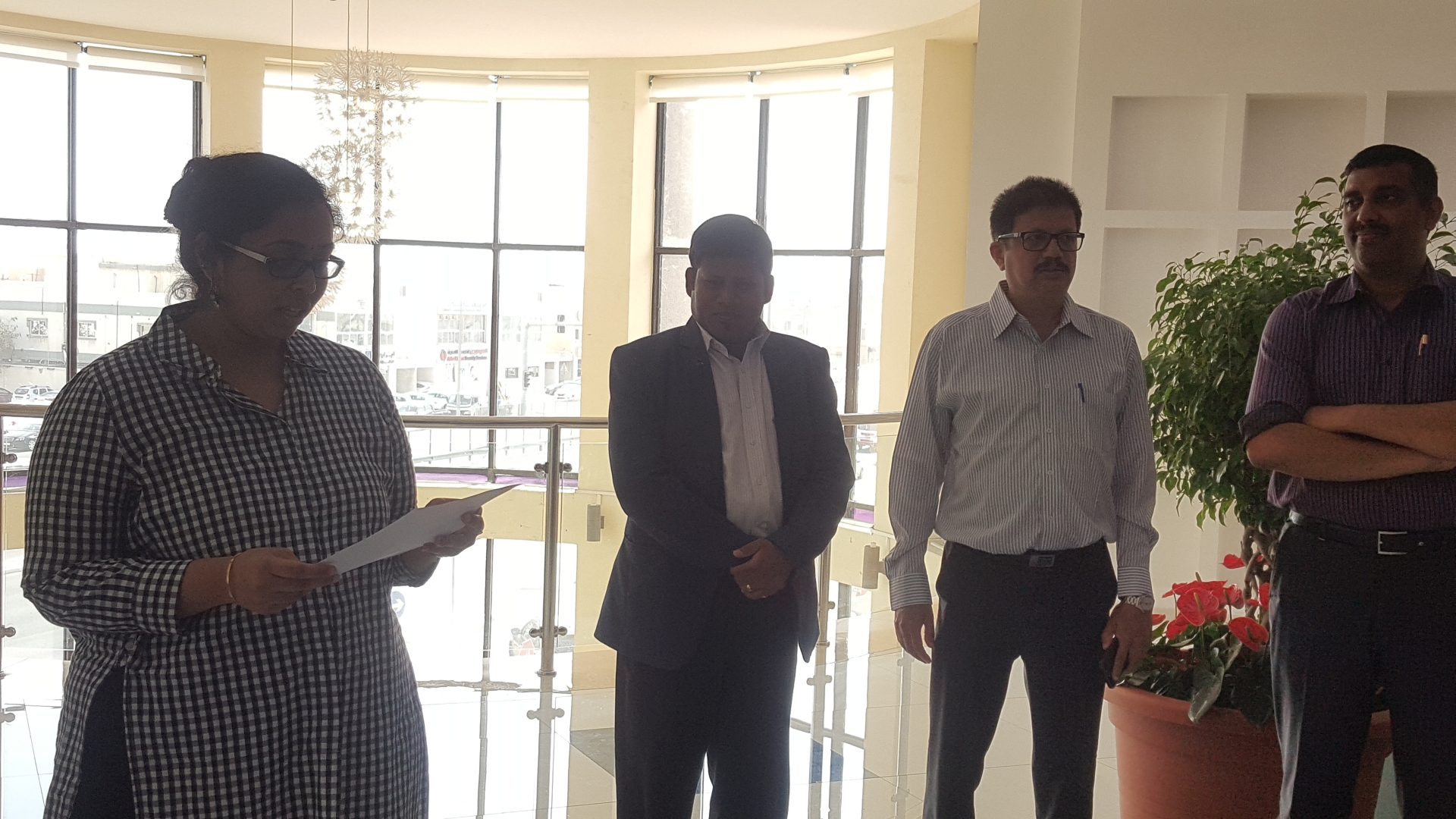 Prize distribution