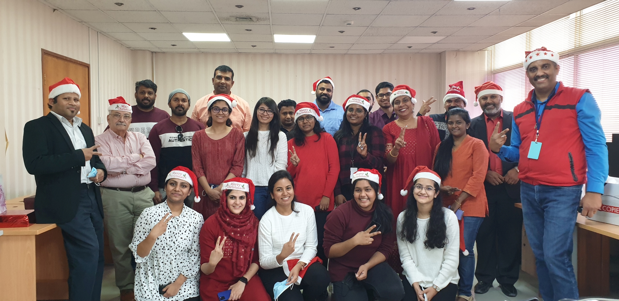 Secret Santa group picture
