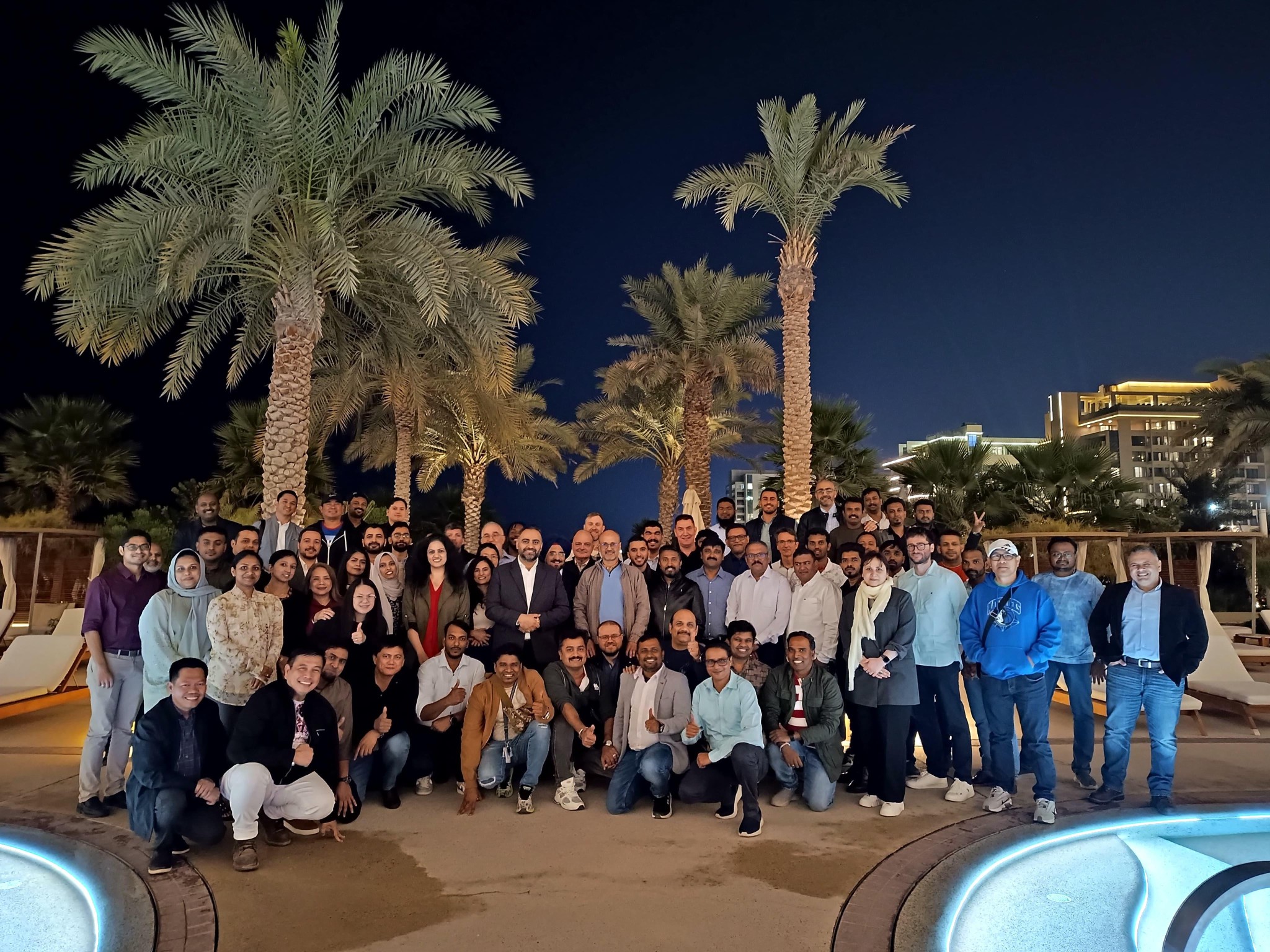 NFE party - group pic