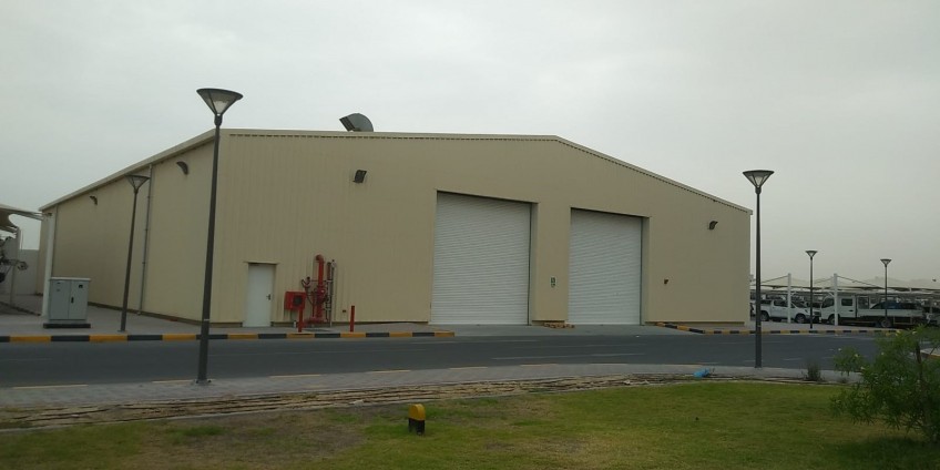 KAHRAMAA CENTRAL WORKSHOP AT ABU HAMOUR