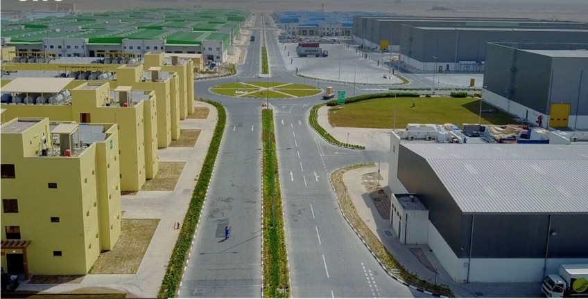 Logistics Hub at Bu Sulba