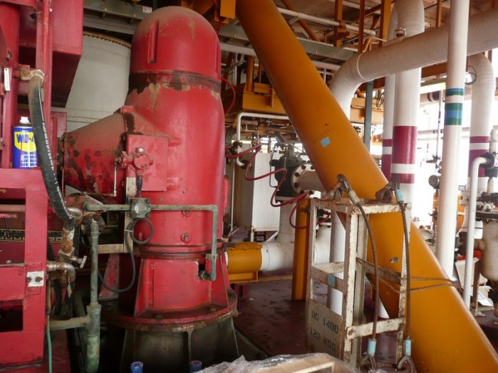 QG 1 Offshore Firewater Pump Test Line Vibration