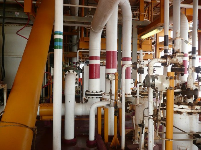 QG 1 Offshore Firewater Pump Test Line Vibration