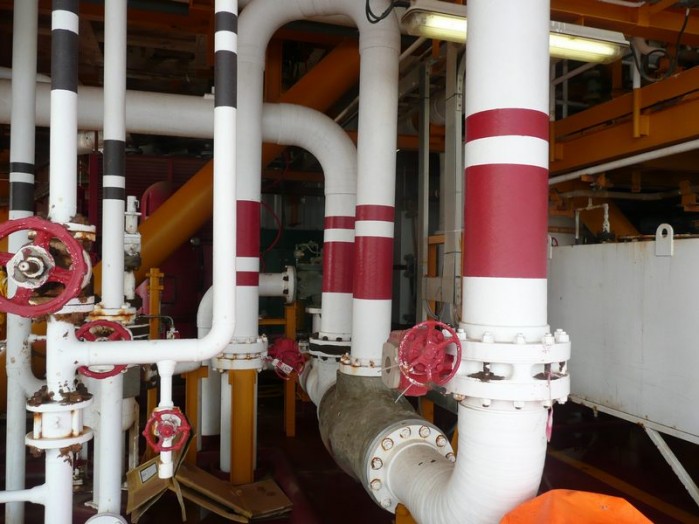QG 1 Offshore Firewater Pump Test Line Vibration