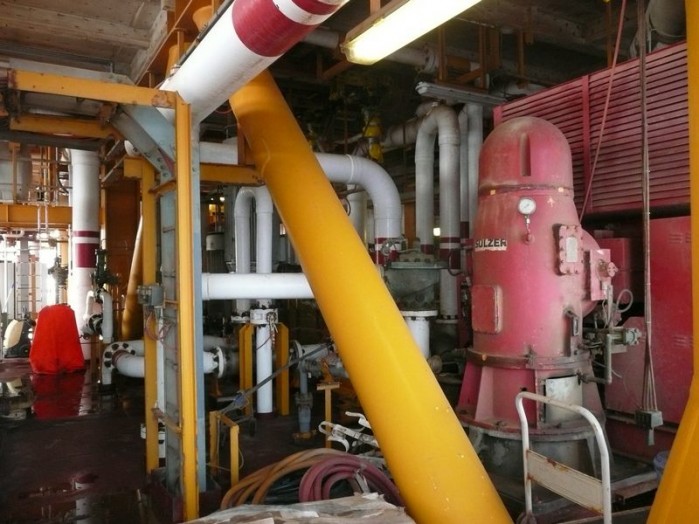 QG 1 Offshore Firewater Pump Test Line Vibration