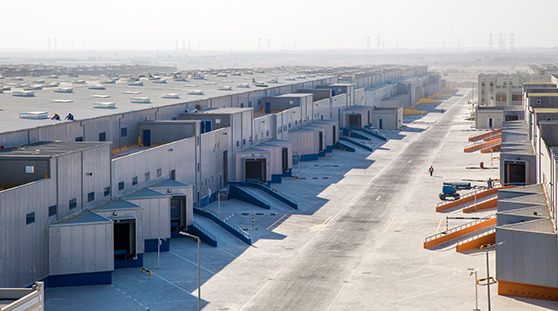 Warehouses and Logistics Development at Umm Shahrain