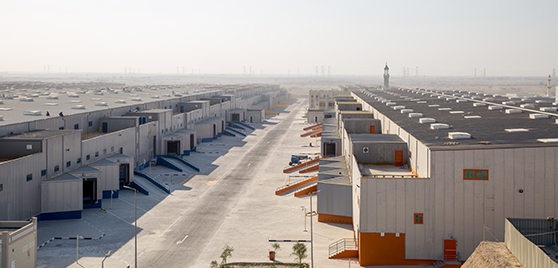 Warehouses and Logistics Development at Umm Shahrain
